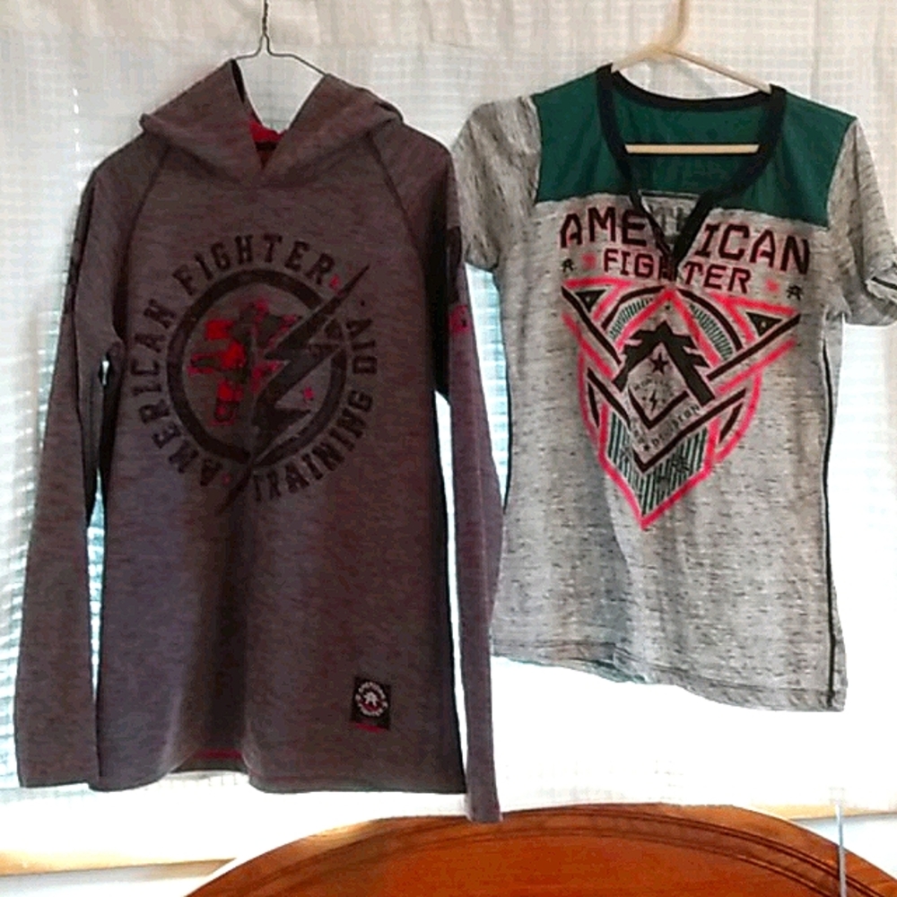 Both shirts $25